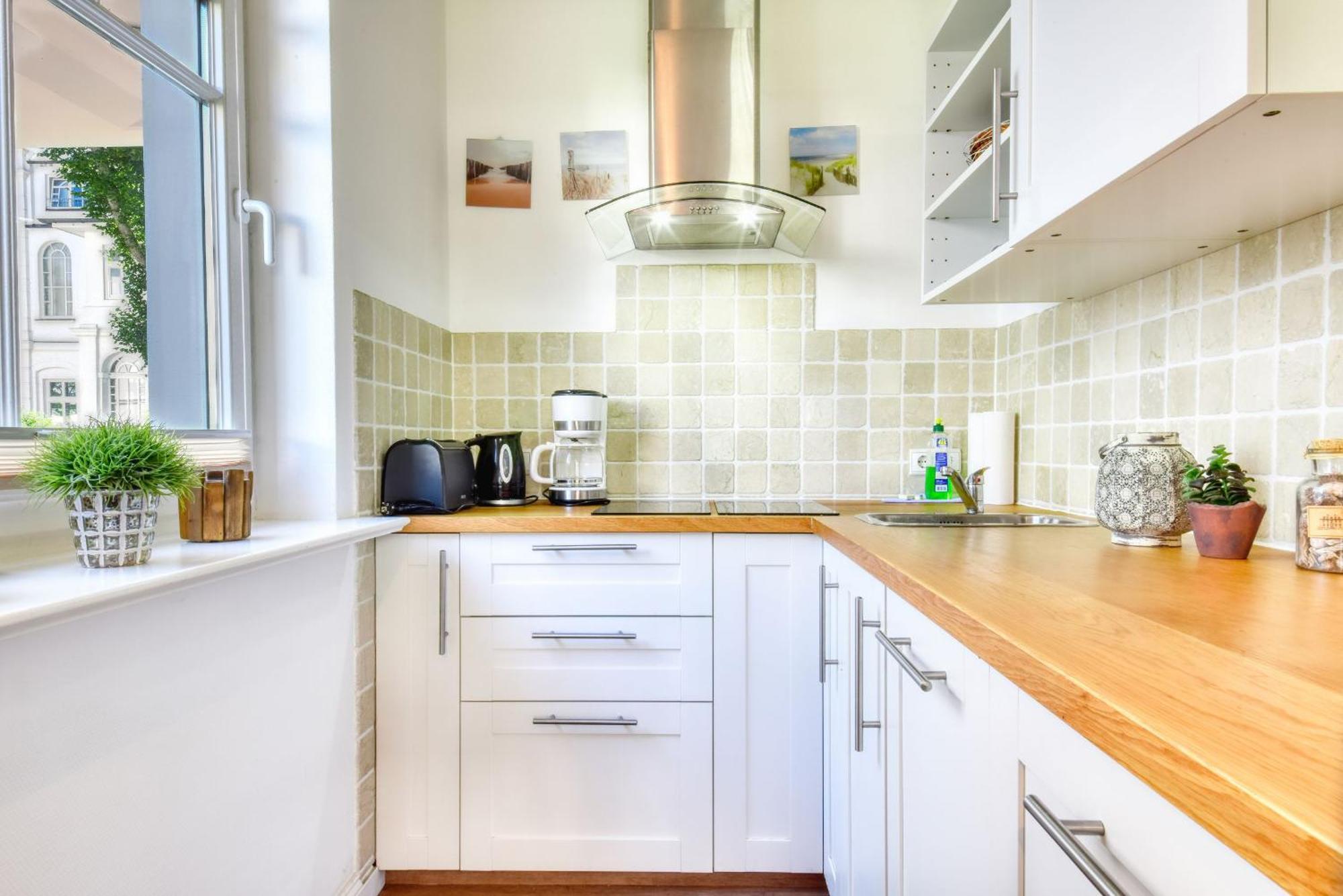 Ferienwohnung "Sonnendeck" In Der Villa Seeadler Binz Exteriér fotografie